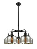 Mid. Chandeliers Glass Down by Innovations ( 405 | 916-5CR-BK-G78 Ballston Urban ) 