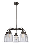 Mid. Chandeliers Glass Down by Innovations ( 405 | 916-5CR-OB-G184 Ballston Urban ) 