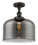 Semi-Flush Mts. Glass Down by Innovations ( 405 | 916-1C-OB-G73-L Ballston Urban ) 