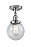 Semi-Flush Mts. Glass Down by Innovations ( 405 | 916-1C-PC-G204-6 Ballston Urban ) 
