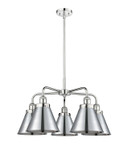 Mid. Chandeliers Metal Shade by Innovations ( 405 | 916-5CR-PC-M13-PC Ballston Urban ) 