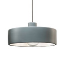 Mini Pendants Glass Down by Justice Designs ( 102 | CER-6460-PWGN-CROM-RIGID Radiance ) 