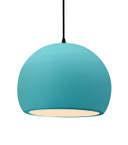 Pendants Sphere by Justice Designs ( 102 | CER-6535-RFPL-MBLK-BKCD Radiance ) 