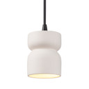 Mini Pendants Cable by Justice Designs ( 102 | CER-6500-BIS-MBLK-BKCD Radiance ) 