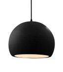 Pendants Sphere by Justice Designs ( 102 | CER-6535-BKMT-MBLK-BKCD Radiance ) 