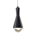 Mini Pendants Glass Down by Justice Designs ( 102 | CER-6520-CRB-DBRZ-WTCD-LED1-700 Radiance ) 