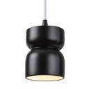 Mini Pendants Cable by Justice Designs ( 102 | CER-6500-CRB-MBLK-WTCD Radiance ) 