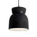 Mini Pendants Cable by Justice Designs ( 102 | CER-6515-BLK-MBLK-BKCD Radiance ) 