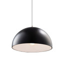 Pendants Glass Down by Justice Designs ( 102 | CER-6250-CRB-NCKL-WTCD Radiance ) 