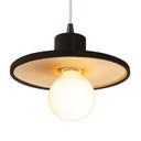 Mini Pendants Metal Shade by Justice Designs ( 102 | CER-6325-CBGD-MBLK-WTCD Radiance ) 