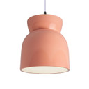 Mini Pendants Cable by Justice Designs ( 102 | CER-6515-BSH-MBLK-WTCD Radiance ) 
