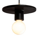 Mini Pendants Cable by Justice Designs ( 102 | CER-6320-BLK-ABRS-BKCD Radiance ) 