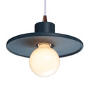 Mini Pendants Metal Shade by Justice Designs ( 102 | CER-6325-MID-DBRZ-WTCD Radiance ) 