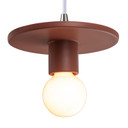 Mini Pendants Cable by Justice Designs ( 102 | CER-6320-CLAY-NCKL-WTCD Radiance ) 