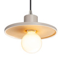 Mini Pendants Metal Shade by Justice Designs ( 102 | CER-6325-MTGD-NCKL-BKCD Radiance ) 
