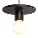 Mini Pendants Cable by Justice Designs ( 102 | CER-6320-CRB-NCKL-BKCD Radiance ) 