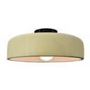 Semi-Flush Mts. Bowl Style by Justice Designs ( 102 | CER-6345-VAN-MBLK Radiance ) 