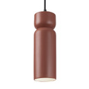 Mini Pendants Cable by Justice Designs ( 102 | CER-6510-CLAY-MBLK-BKCD Radiance ) 