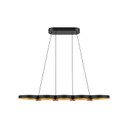 Linear/Island Geometric/Linear by Kuzco Lighting ( 347 | LP90838-BK/GD-UNV Maestro ) 