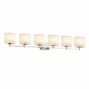Bathroom Fixtures Five+Lights by Justice Designs ( 102 | FSN-8426-30-OPAL-CROM Fusion ) 
