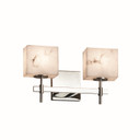 Bathroom Fixtures Two Lights by Justice Designs ( 102 | FAL-8412-55-CROM-LED2-1400 LumenAria ) 