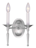 Sconces Double Candle by Livex Lighting ( 107 | 5122-91 Williamsburgh ) 