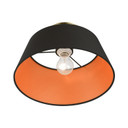 Semi-Flush Mts. Drum Shade by Livex Lighting ( 107 | 51357-01 Palma ) 