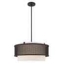 Pendants Drum Shade by Livex Lighting ( 107 | 41205-07 Braddock ) 