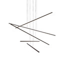 Pendants Glass Down by Kuzco Lighting ( 347 | MP18205-BK Vega Minor ) 