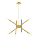Mid. Chandeliers Starburst by Livex Lighting ( 107 | 46774-12 Soho ) 