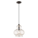 Mini Pendants Cable by Livex Lighting ( 107 | 41222-92 Hand Blown Art Glass Mini Pendants ) 