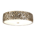 Flush Mounts Drum Shade by Lucas + McKearn ( 175 | FM1158S-RD-16 Mosaic ) 