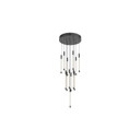 Mid. Chandeliers Glass Down by Kuzco Lighting ( 347 | MP75113-BK Motif ) 