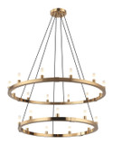Large Chandeliers Glass Shade by Matteo Lighting ( 423 | C75221AG Cascadian ) 