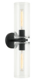Sconces Double Glass by Matteo Lighting ( 423 | W32512MB Lincoln ) 