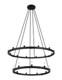 Large Chandeliers Glass Shade by Matteo Lighting ( 423 | C75221MB Cascadian ) 