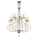 Mid. Chandeliers Candle by Livex Lighting ( 107 | 51909-36 Isabella ) 