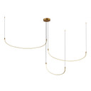 Large Chandeliers Glass Shade by Kuzco Lighting ( 347 | MP89390-BG-UNV Talis ) 