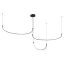 Linear/Island Multi-port/Cascade by Kuzco Lighting ( 347 | MP89390-BK Talis ) 