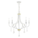 Mid. Chandeliers Candle by Livex Lighting ( 107 | 41275-03 Glendale ) 