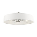 Semi-Flush Mts. Drum Shade by Livex Lighting ( 107 | 46928-91 Venlo ) 