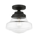 Semi-Flush Mts. Glass Down by Livex Lighting ( 107 | 41291-04 Avondale ) 