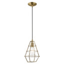 Mini Pendants Cable by Livex Lighting ( 107 | 41322-01 Bedford ) 
