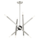 Mid. Chandeliers Starburst by Livex Lighting ( 107 | 46985-91 Monaco ) 