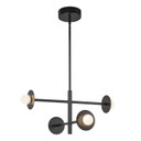 Mid. Chandeliers Other by Kuzco Lighting ( 347 | CH15504-BK-UNV Elixir ) 