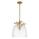 Pendants Glass Down by Lucas + McKearn ( 175 | PD1033G-1 Audubon Park ) 