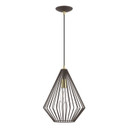 Pendants Open Frame by Livex Lighting ( 107 | 41325-07 Linz ) 