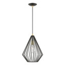 Pendants Open Frame by Livex Lighting ( 107 | 41325-14 Linz ) 