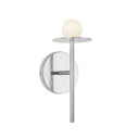 Sconces Single Glass by Kuzco Lighting ( 347 | WS15504-CH-UNV Elixir ) 