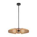 Mid. Chandeliers Geometric/Linear by Kuzco Lighting ( 347 | CH20625-BK/OP Lanai ) 